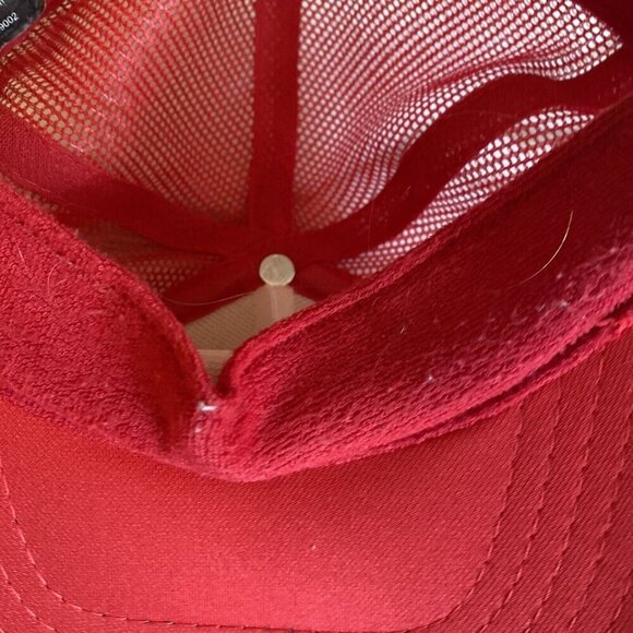 Carmel California Patch Hat Cap Adjustable Red Meshback - Picture 4 of 6